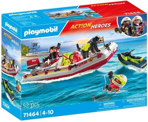Playmobil action heroes fire - playmobil,