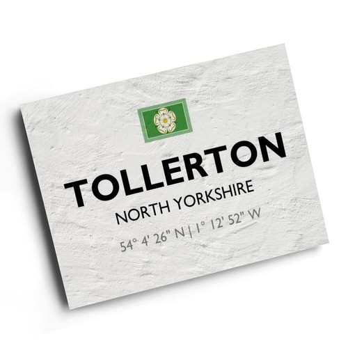Print tollerton north - a4,
