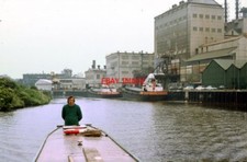 PHOTO  1980 ANDERTON CHESHIRE RIVER WEAVER AT WINNINGTON A VIEW UPSTREAM SHOWING