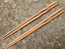 2x Pairs Natural Wood Infinity