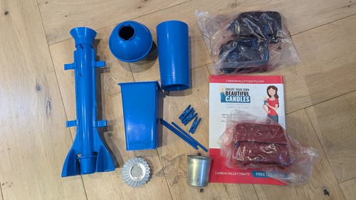 Candle making moulds - candle,