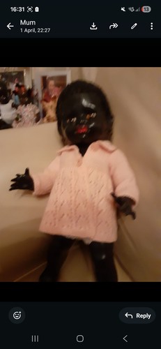 Black pedigree inch doll - inch,