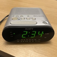 Sony ICF-C218 Dream Machine FM/AM Alarm Clock Radio Fully Working