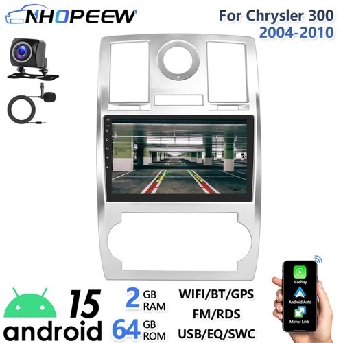 Camera car stereo android - 9",