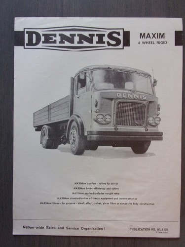 Dennis maxim wheel rigid - dennis,