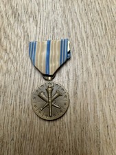 Early US Vietnam Period Air Force Reserve Medal Slot Brooch