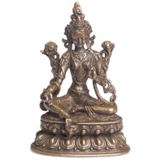 1Pc Green Tara Statue Tibetan