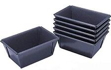 8x Mini Loaf Tins Teflon Non
