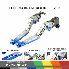 Brake Clutch Adjust Folding Levers For SUZUKI GSXR 600 750 96-03 GSXR1000 01-04