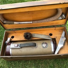 Vintage Electrolux Vacuum Cleaner in Original Wooden Tool Box