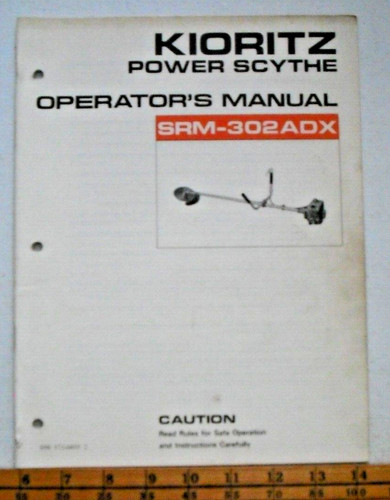 Vintage kioritz power scythe - -,