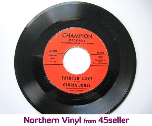 Gloria jones tainted love - gloria, nm
