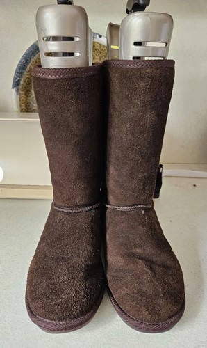 Ladies suede brown - ,