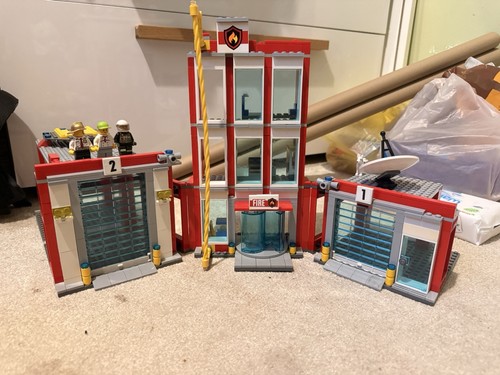 Lego city fire station - fire,