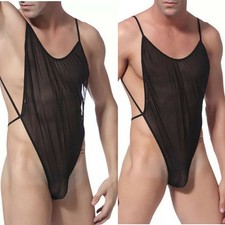 Lingerie Bodysuit Male Mens