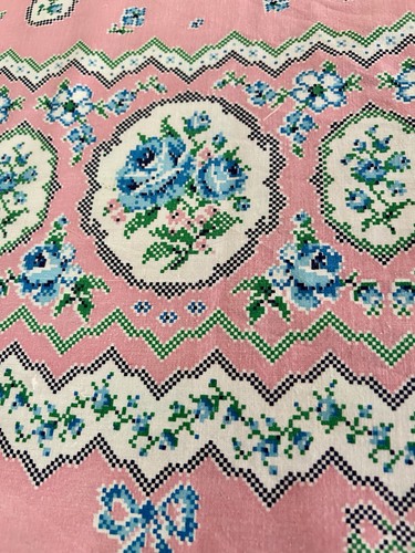Vintage cotton feedsack - cotton,