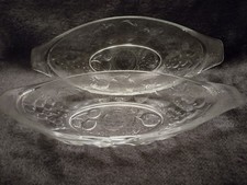 Vintage  boat-shaped glass