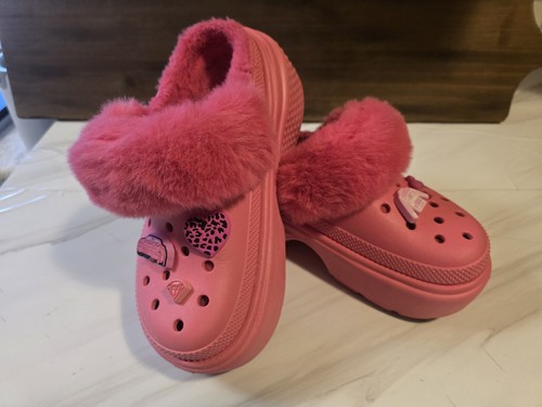 Crocs stomp lined clogs hyper - crocs,