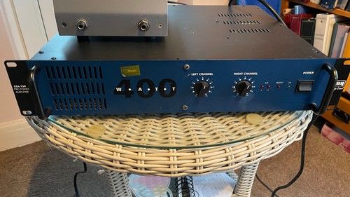 Stageline 400 watt power amp - stageline,