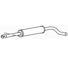 Centre Exhaust Middle Silencer