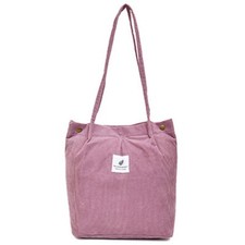 Women Canvas Corduroy Tote