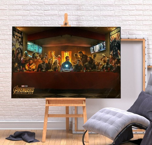 Avengers last supper wall art - last,