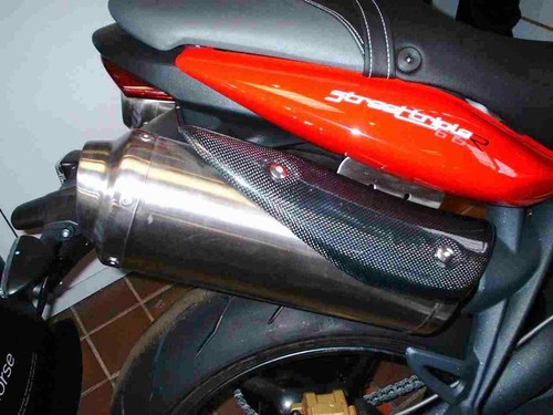 Carbon fibre exhaust covers - exhaust,