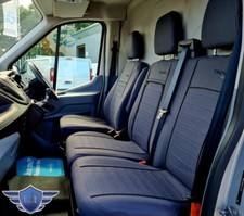 FORD TRANSIT MK8 2015 - 2023 FABRIC TAILORED FRONT SEAT COVERS