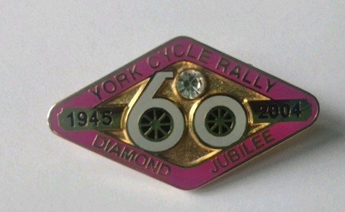 York rally badge 2004 - badge, 60th