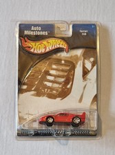 Hot Wheels Ferrari F40 Auto Milestone Real Riders Car Culture Premium RARE 2001