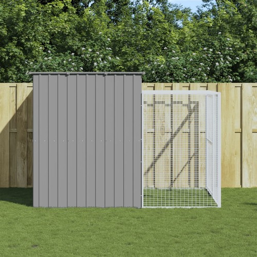 Dog house with - house, grey