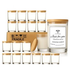 18 Pack 7oz Mixed Candle Jars