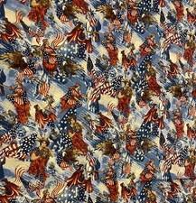 STAUE OF LIBERTY FLAGS