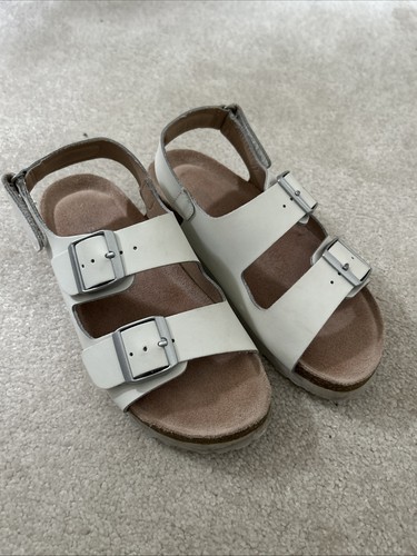 Girls next white leather - next,