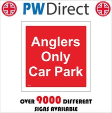VE181 ANGLERS ONLY CAR PARK