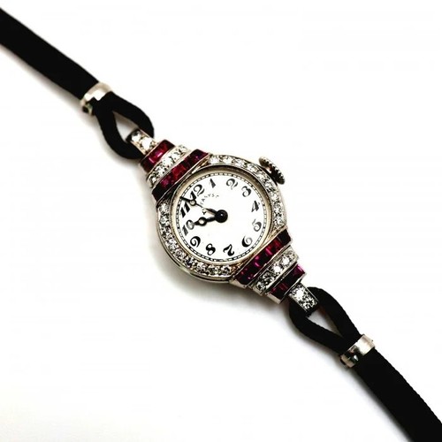 Tiffany art deco ruby - tiffany,