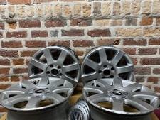 Volkswagen Alloy Wheels 4 x 6.5" x 16" Genuine VW With Centre Caps PCD 5 x 112mm