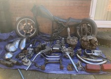 Yamaha XS650 1980 - Project - Frame v5- Hardtail - Engine - Crankcase Chop