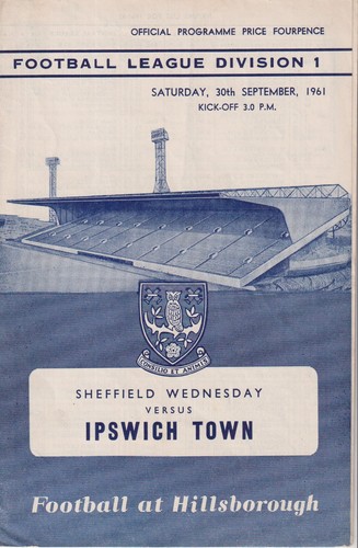 1961 sheffield wednesday - sheffield,