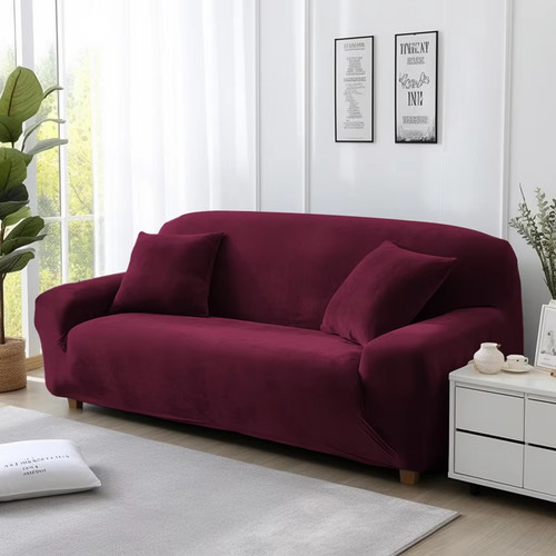 Velvet sofa cover thick - cover,