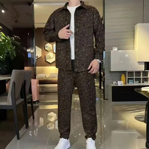 Trend men leopard - print, jacket