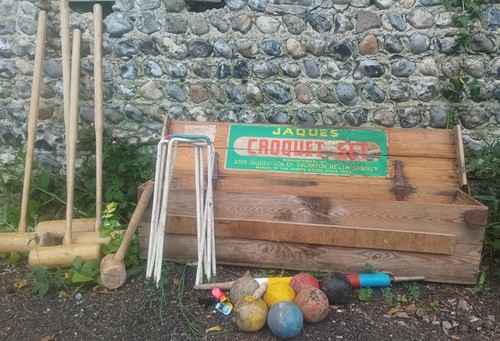 Vintage jaques family - jaques, croquet