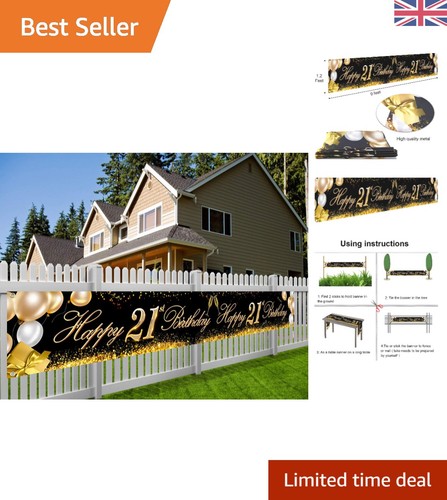 Vibrant 21st birthday backdrop - vibrant,