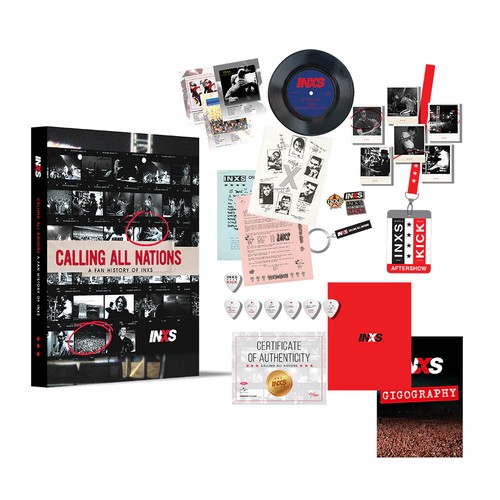 Deluxe edition inxs book - deluxe, book -