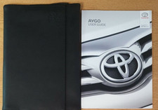 TOYOTA AYGO USER GUIDE OWNERS MANUAL HANDBOOK WALLET 2014-2018 NAVIGATION PACK 