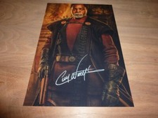 CARL WEATHERS signed 12X8