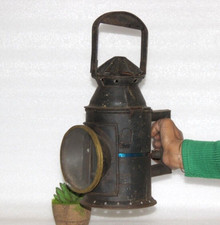 Antique Railroad Lantern, Old Signal Railway Lamps, Unique Home and Décor