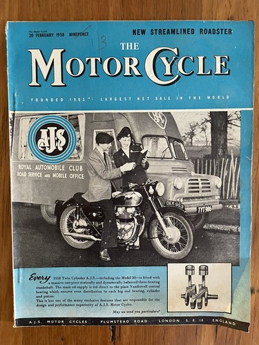 The motor cycle - the, ajs