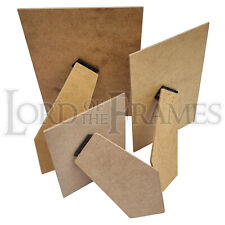 Quality MDF Strut Backs Replacement Brown Picture Photo Frame Stands 5x3."-7x5"