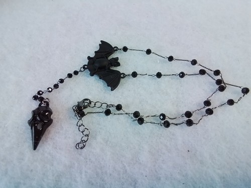 Gothic bat and bird - bat,